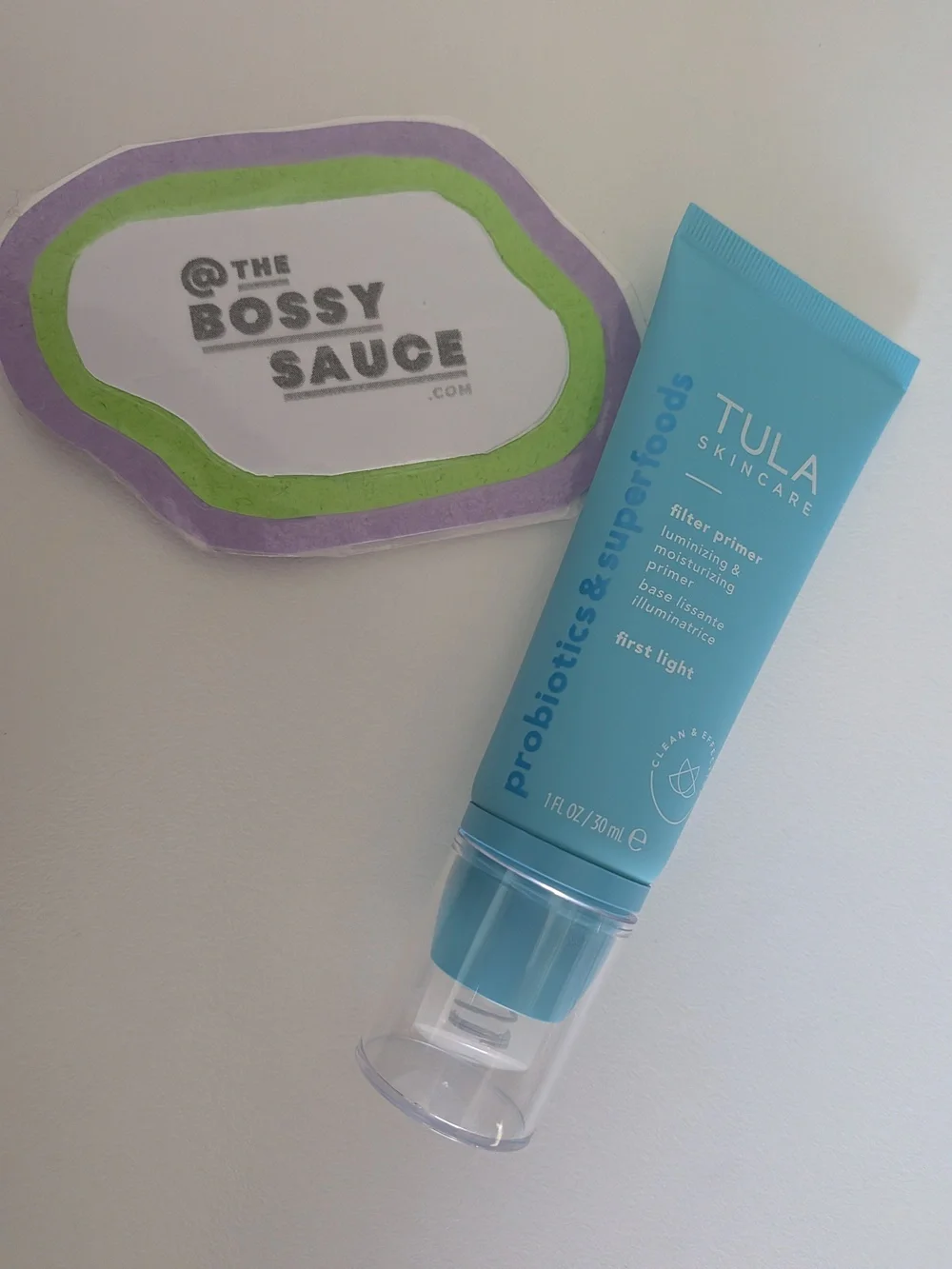 🌸 TULA Filter Primer Luminizing + Moisturizing First Light Universal NWT 30 ML